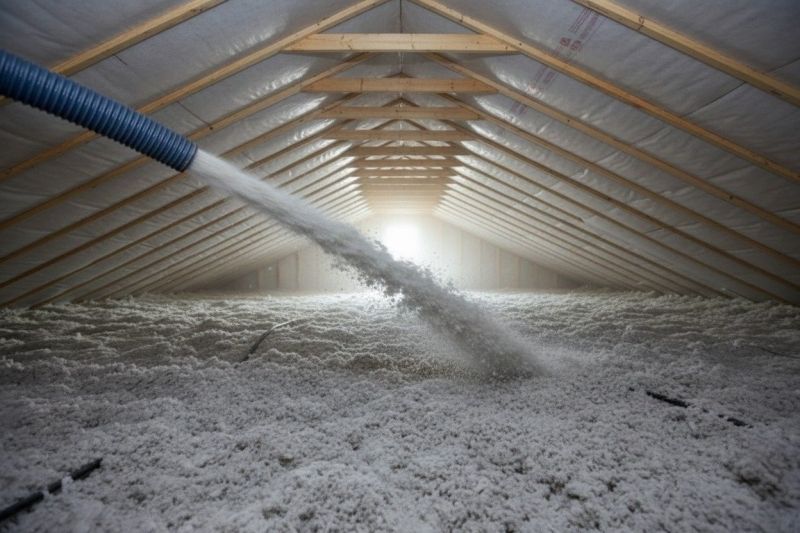 Blown Insulation Installation in Boulder, CO
